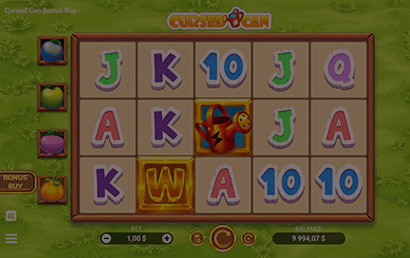 Cursed Can Bonus Buy screen