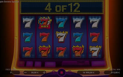 π₯ Hot Triple Sevens Special screen