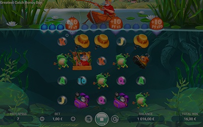 The Greatest Catch Bonus Buy screen