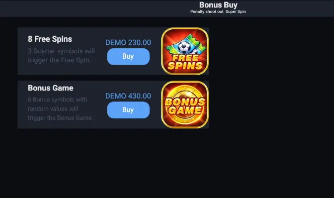 bonus buy
