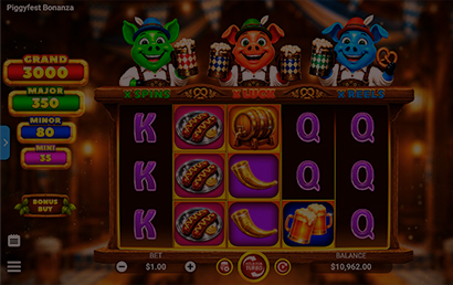 Piggyfest Bonanza screen