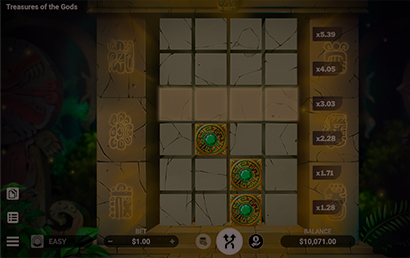 Treasures of the Gods screen